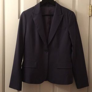 THEORY Gabe Navy Wool Blazer